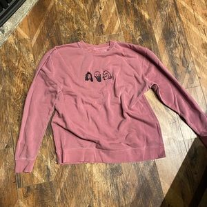Crew neck sweatshirt